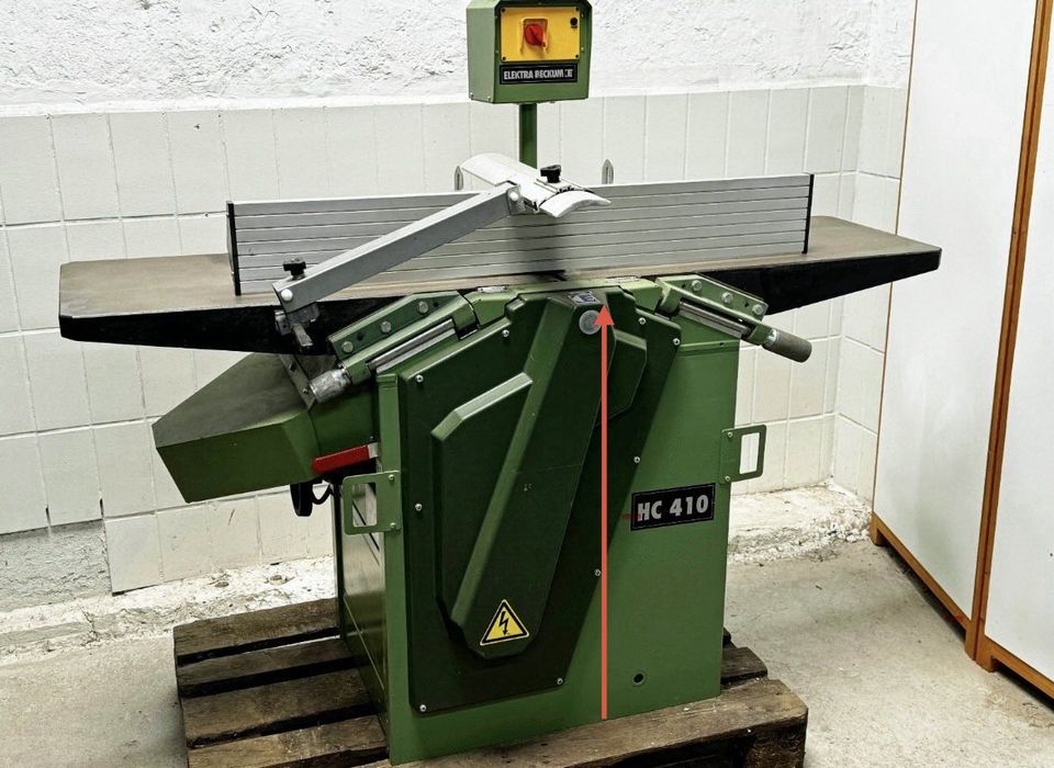 Рейсмус, фуганок Elektra Beckum HC 410 (деревообробний станок)