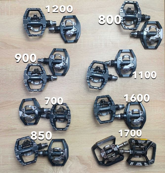 Педалі МТБ, Гревел комбіновані Shimano PD-EH500,  XT PD-T8000