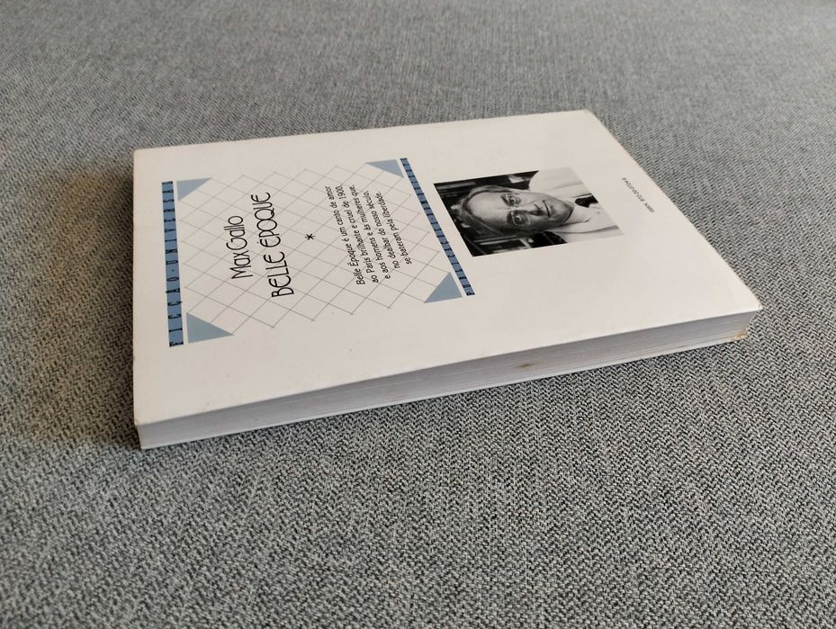 Livro "Belle époque" de Max Gallo