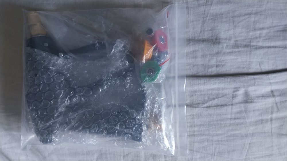 Pistola De Lavagem De Alta Pressão, Nova, 3000PSI + Kit De 5 Bicos