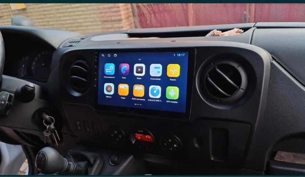 Штатна Android магнітола Renault Master Nissan NV400 Opel Movano