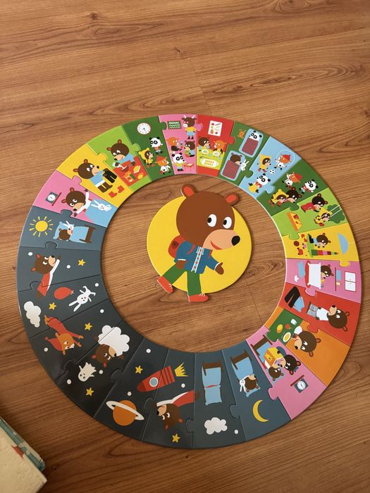 Пазл дитячий з ведмедиком 3+