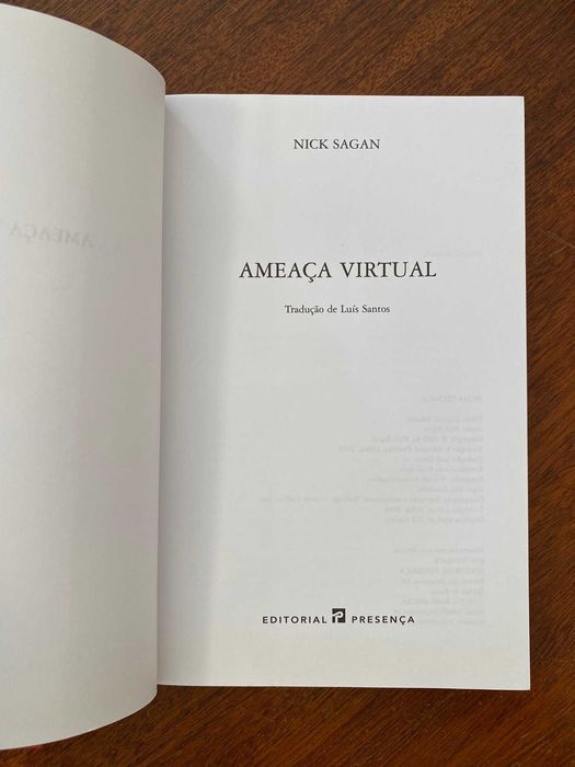Ameaça Virtual - Nick Sagan