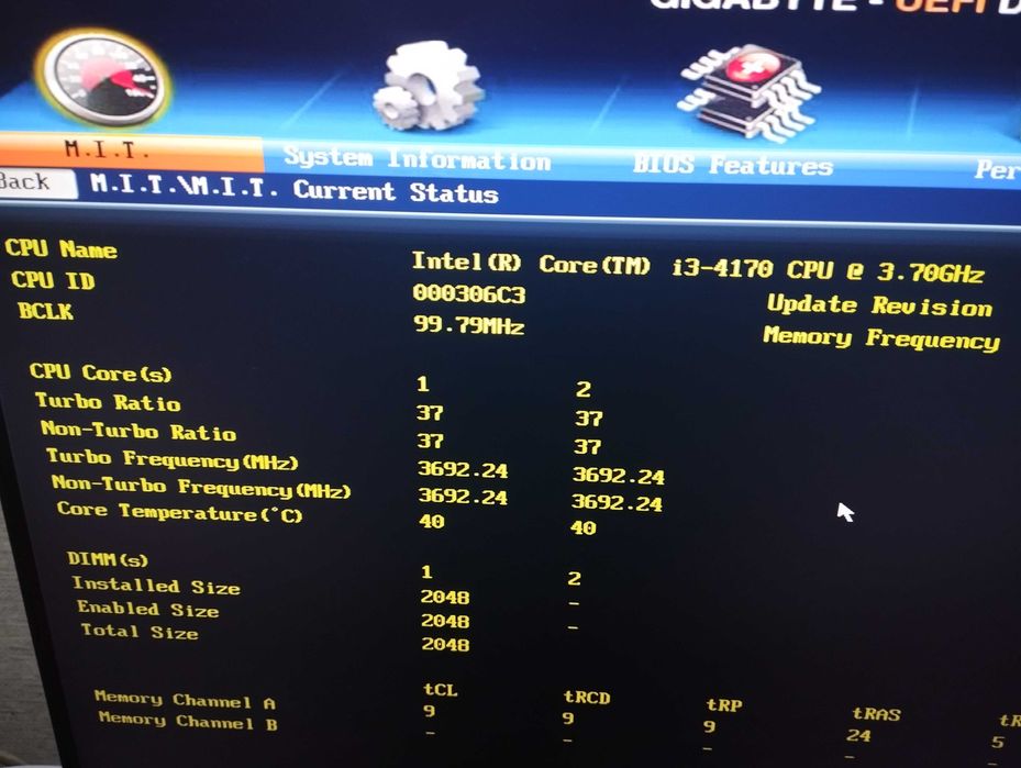 плата GiGABYTE GA-H81M-DS2 + ОЗУ 2GB І корпус