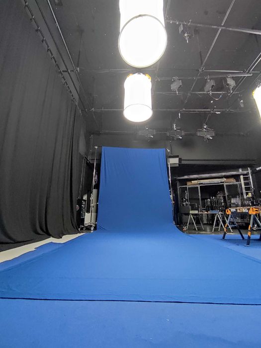 Pano Chroma Key Azul 10x3.50mts