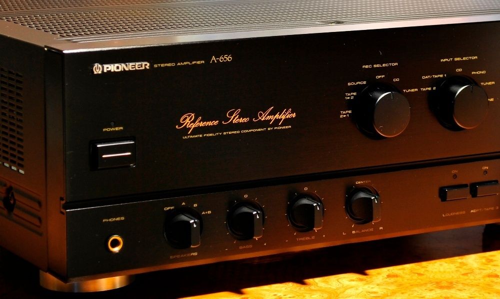 Референсный PIONEER A-656, как новый, от 80вт, 15 кг. Профилактика!