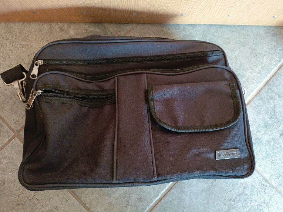 Torba podróżna Zagatto z paskiem na zamki