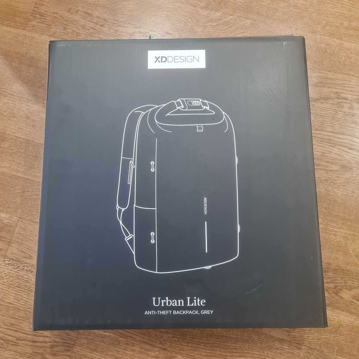 Plecak antykradziezowy Urban Lite szary