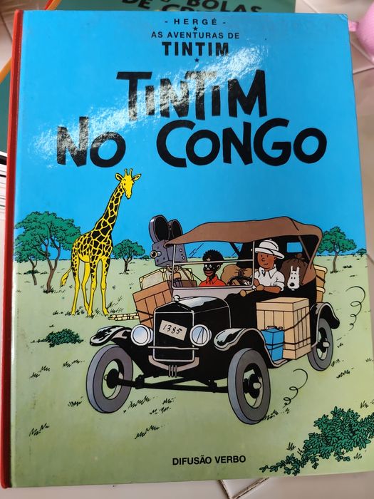 Tintim no Congo - Hergé (Edição Capa Dura )