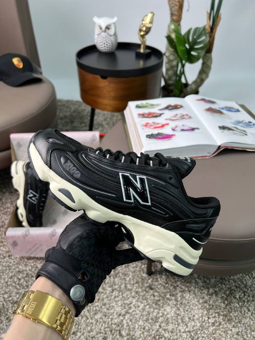 Кросівки Кроссовки New Balance 1000 Black White Чорний Чёрный Кросовки демісезон