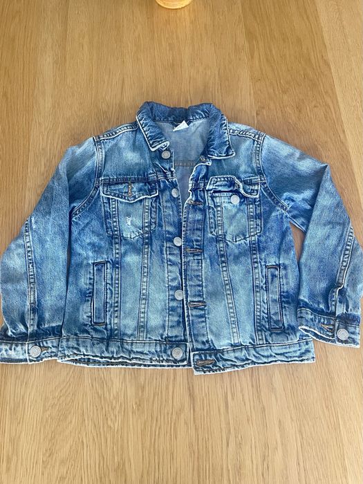 Kurtka jeansowa Zara 128 katana dla dziewczynki katana