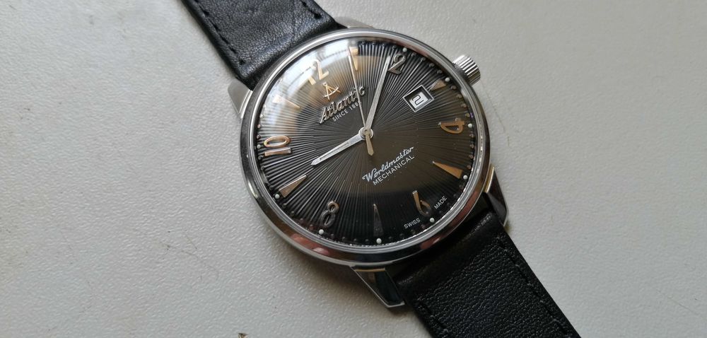 atlantic - worldmaster - art deco - zegarek