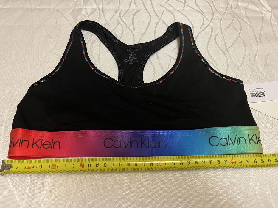 NOWY oryginalny stanik sportowy Calvin Klein biustonosz CK L