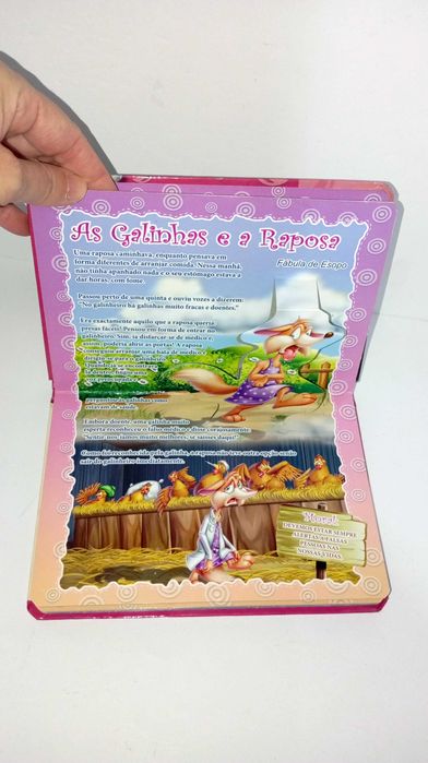 As Minas Primeiras Fábulas - Livro pop-Up