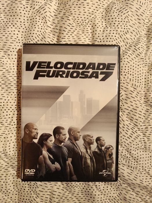 DVD of the movie "Furious 7" (free shipping)