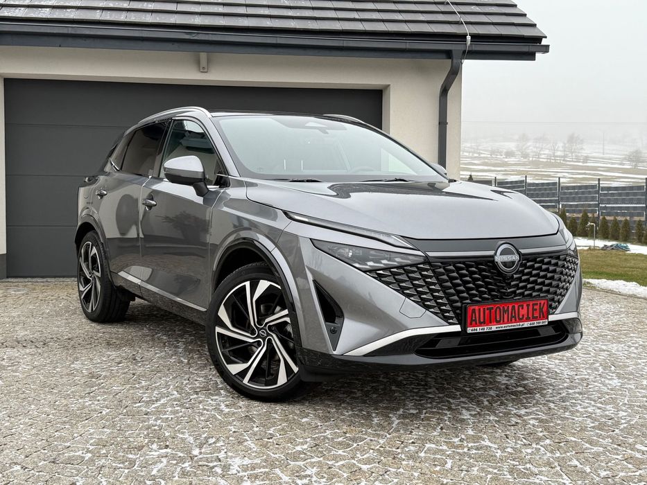 Nissan Qashqai Tekna+, Masaże, Kamery 360 3D, Ambiente, El. Klapa, Blisy, Gwarancja