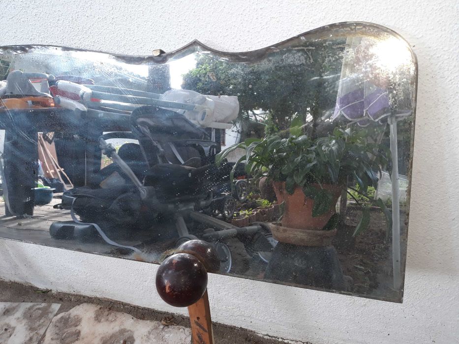 Espelho antigo de parede Anos 40