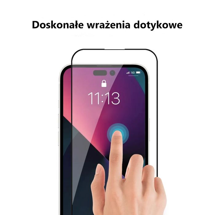 Szkło hartowane JOLLBY. Metal+ do iPhone 16 Plus - Clear