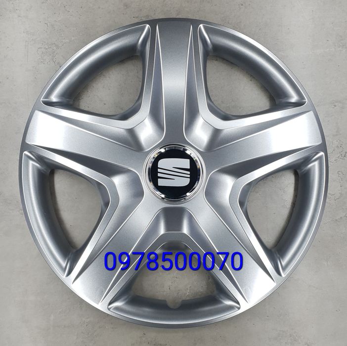 Ковпаки Seat Ibiza Altea Leon Alhambra Тoledo Ateca Колпаки Сіат
