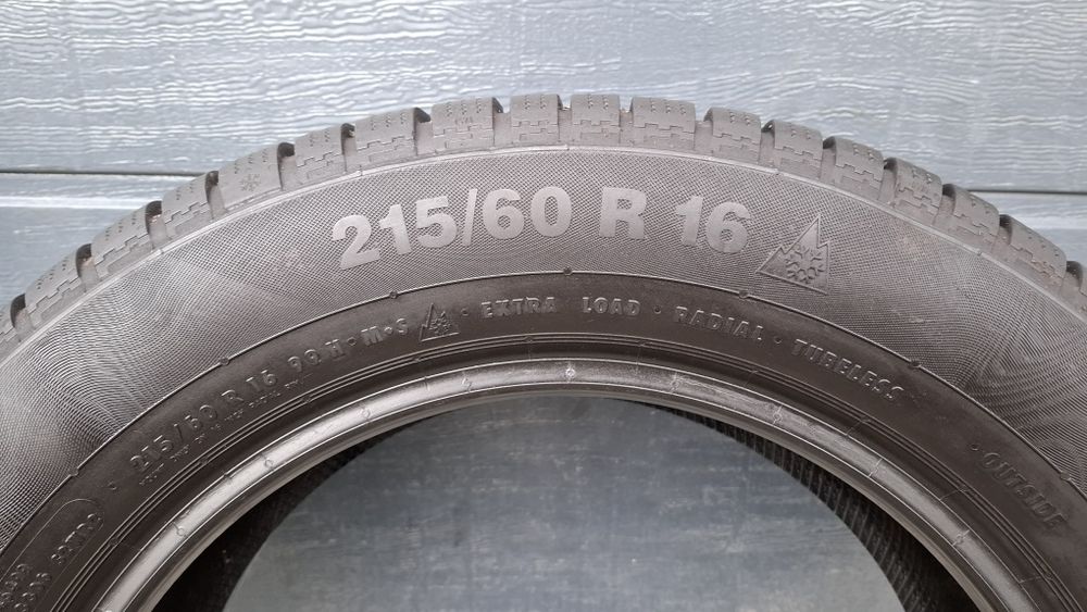 Continental 215/60 R16 ContiWinterContact 7 mm