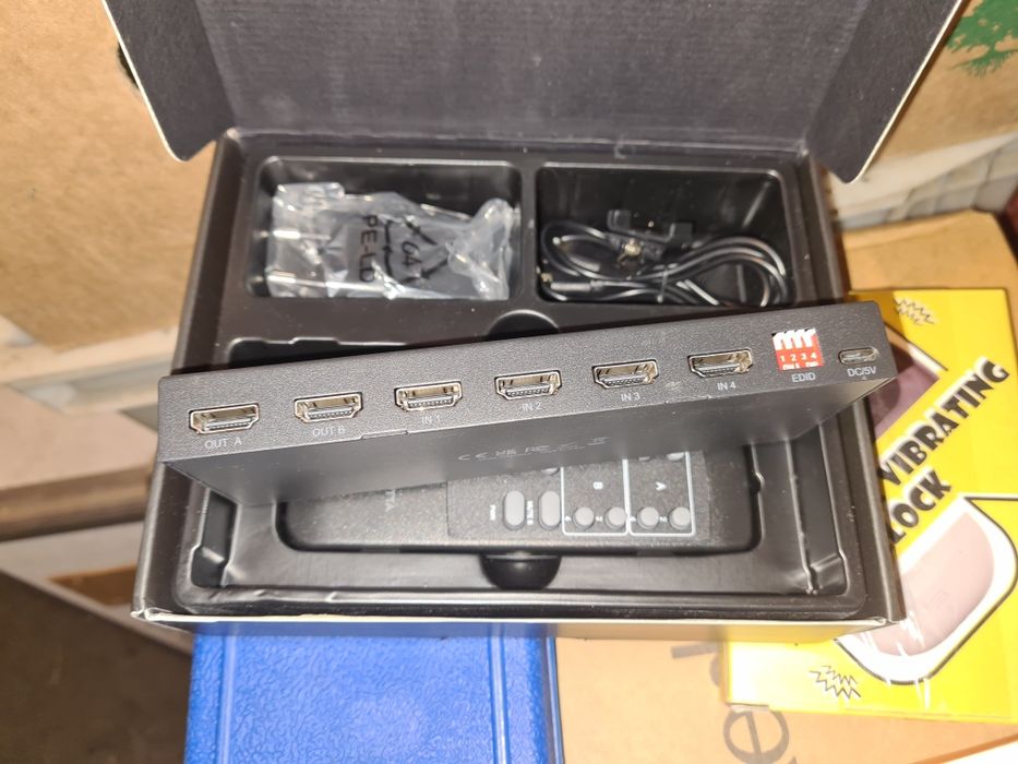 Rozdzielacz HDMI matrix 4x2