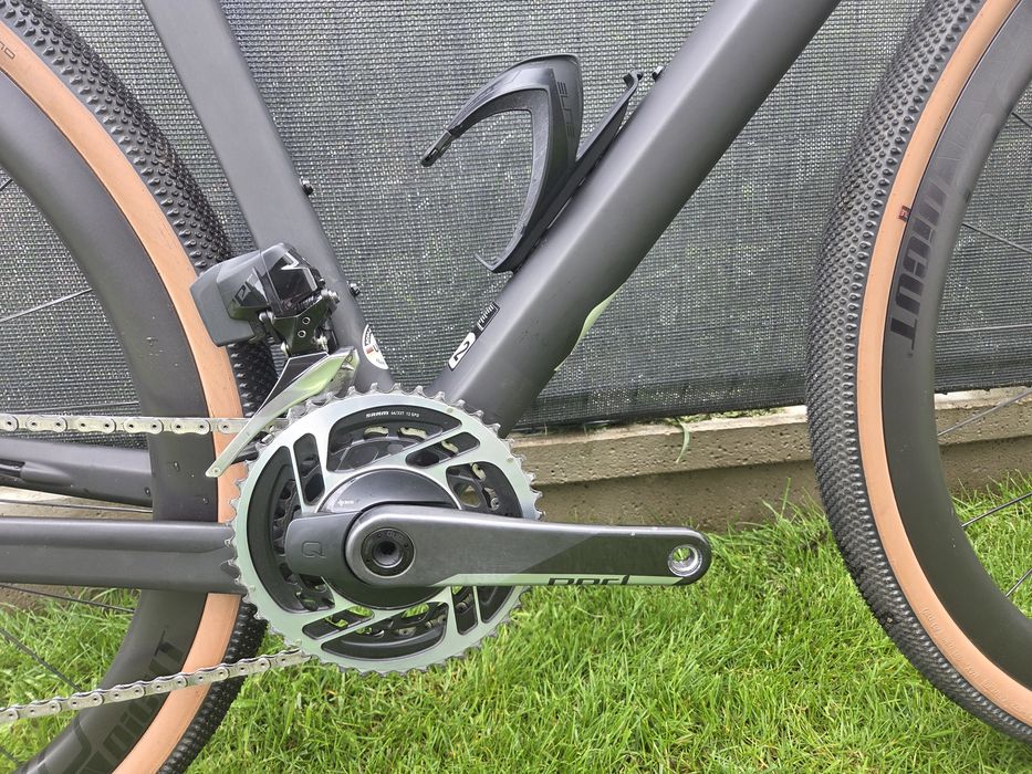 gravel Scott Addict Tuned rozm. L 56 SRAM Red AXS pomiar mocy