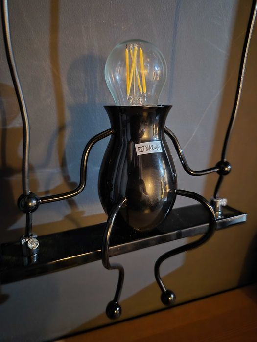 Kinkiet, lampa młodzieżowa loft / industrial / boho