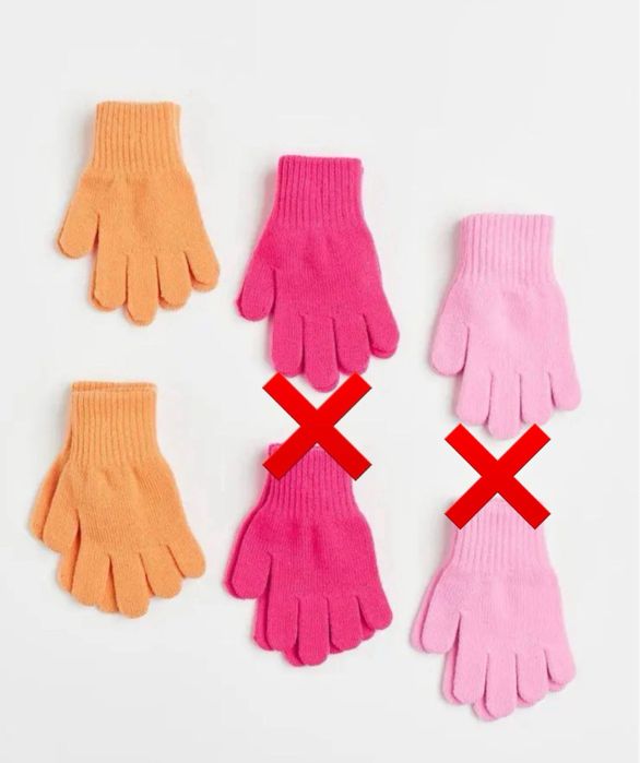 Рукавички перчатки h&m