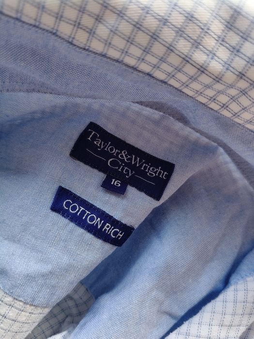 Pakiet koszul męskich długi rękaw rozmiar M i L