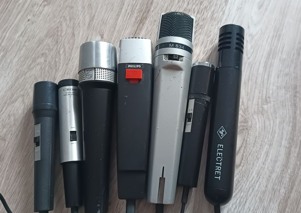 Mikrofony, Philips, UHER M532 dynamiczne