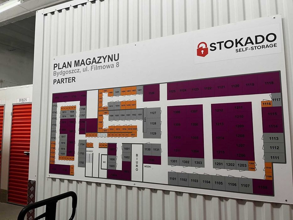 Bydgoszcz / Kapuściska / Filmowa 8 – mały magazyn, schowek 1 - 10 m²