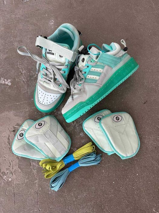 Кросівки Adidas Forum 84 x Bad Bunny Mint/Green premium