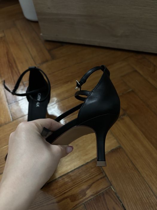 NOWE czarne szpilki Catwalk r. 38 Czółenka 140 zł w sklepie