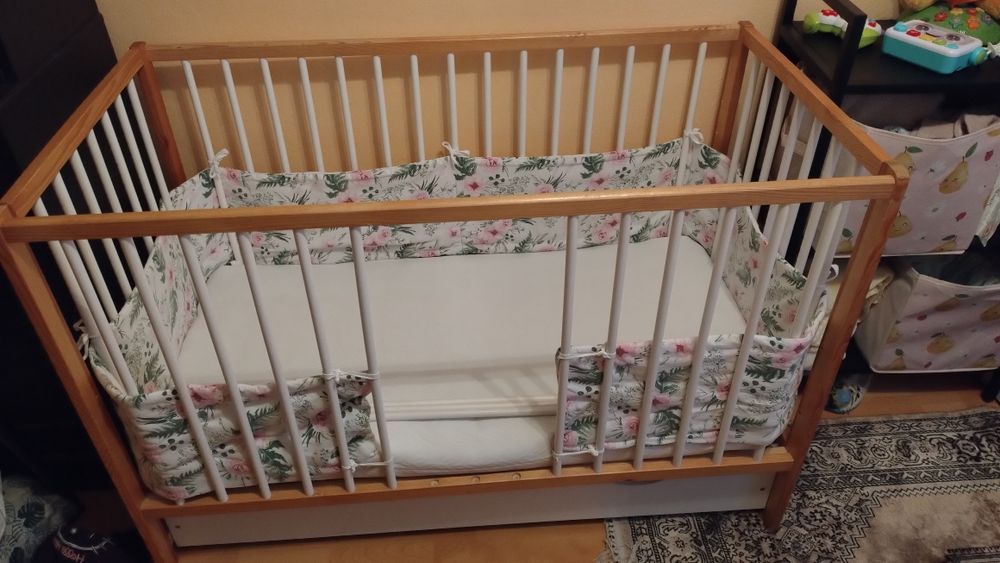 Łóżeczko dziecięce oddam za darmo- rezerwacja do 13.02!