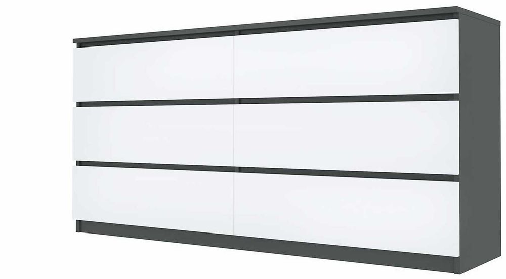 Не дорогі Комоди різних кольорів  телескопічні направляючі без ручок