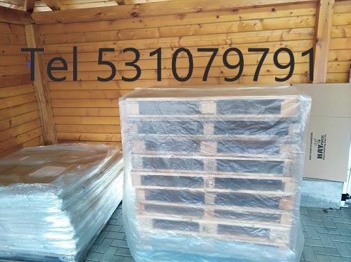 Kaptury ochronne palety  worki foliowe do big bag kiszenie kukurydzy