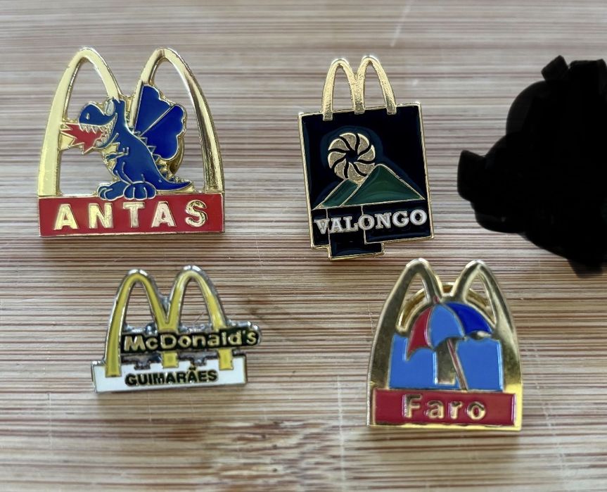 Pin Pins McDonald’s - últimos 18 exemplares