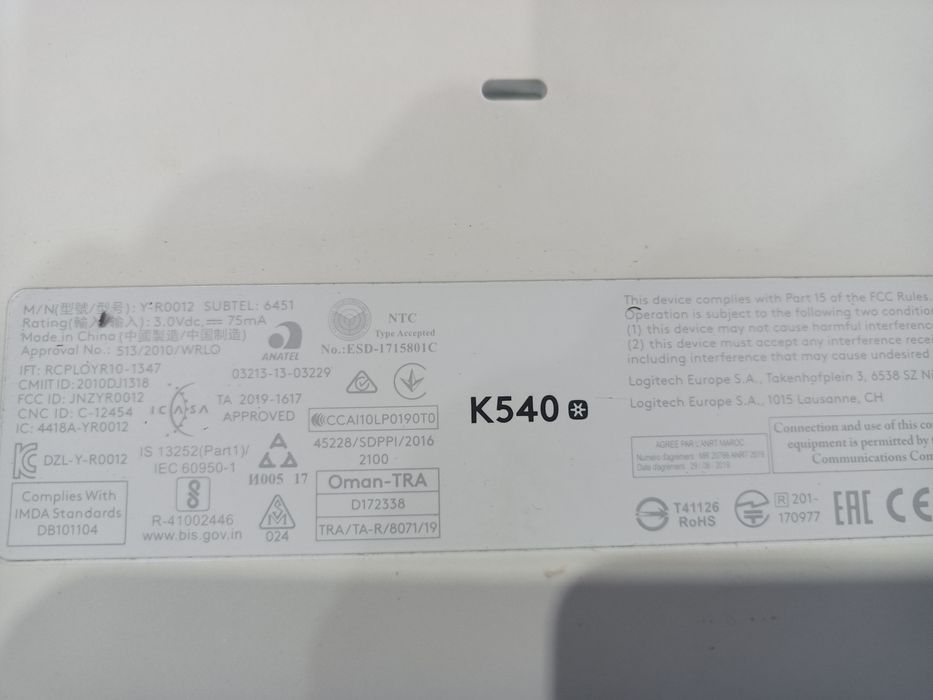 Klawiatura Logitech