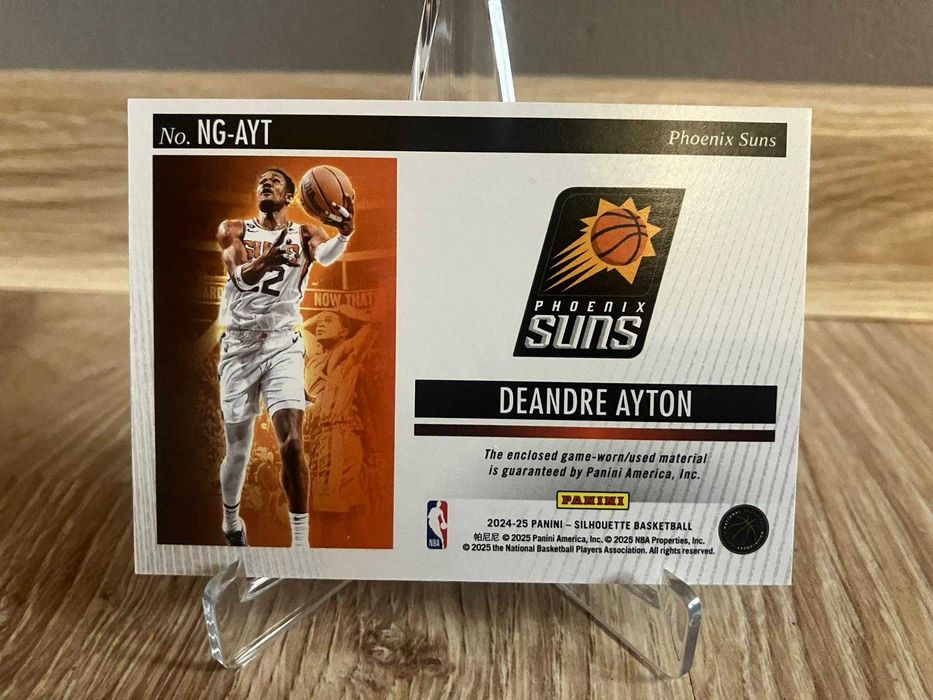 Karta NBA jersey, koszulka, game used  Deandre Ayton Phoenix Suns