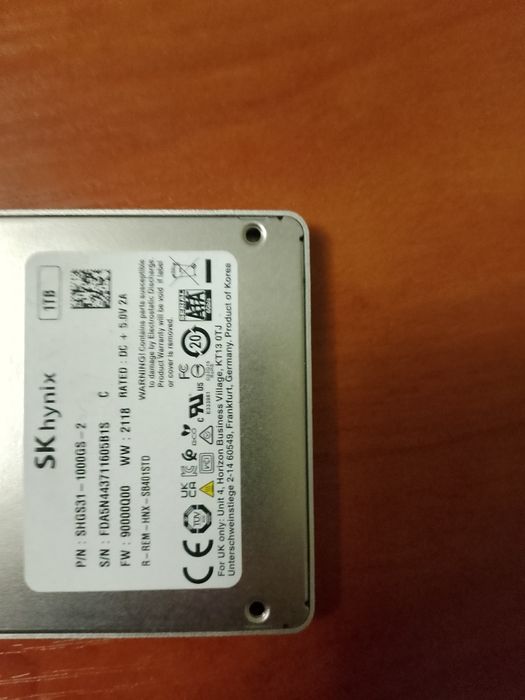 Продам ССД ssd 1 Тб та 12 GB 2.5 sata нові та бу