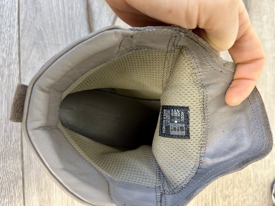 Ботинки Ecco Modtray Hydromax 37 черевики замшеві бежеві