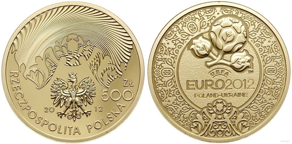 500 zł Euro - Skarby Stanisława Augusta lub Zamiana