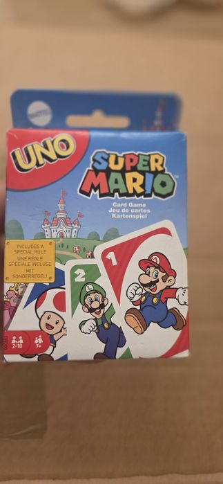 Jogo UNO - Super-Mario novo, fechado