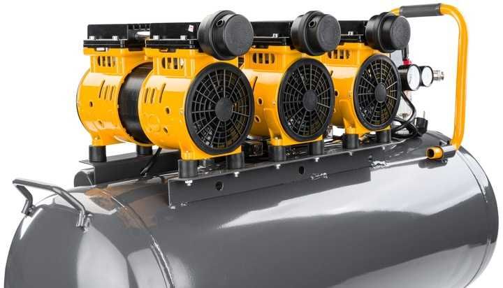Kompresor Bezolejowy 100L SPRĘŻARKA 8 BAR 580l/min 230V CICHY 79dB