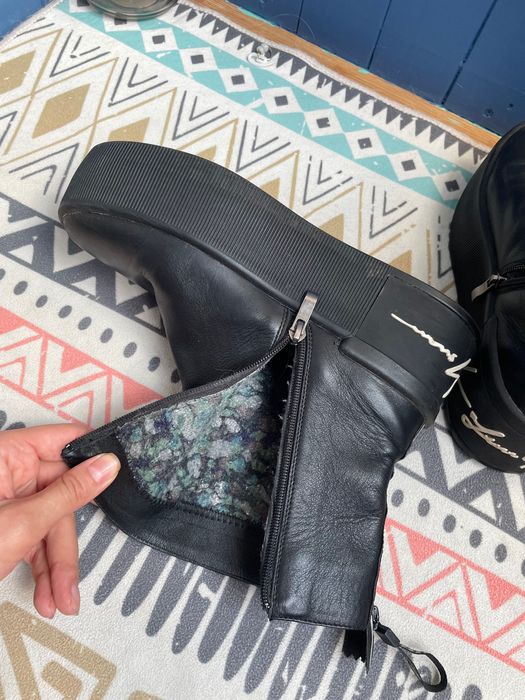 Чоботи зима/осінь,шкіряні, ручної роботи