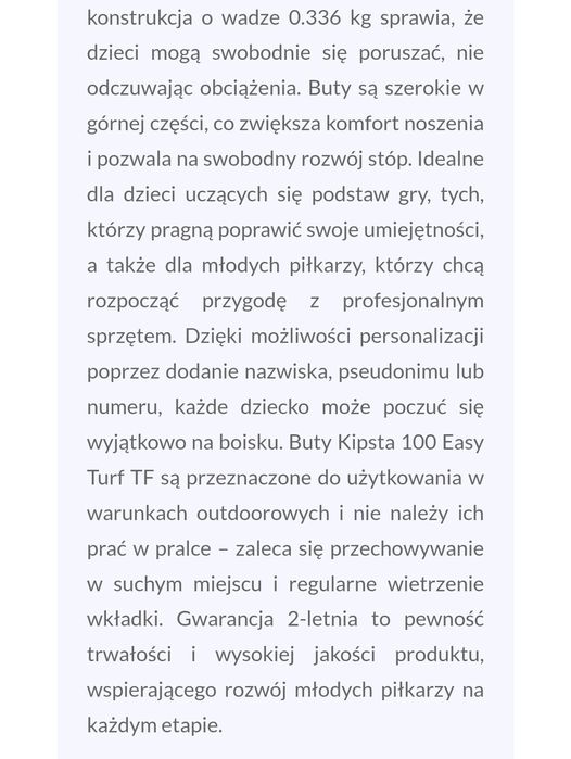 Kipsta halówki, turfy -37