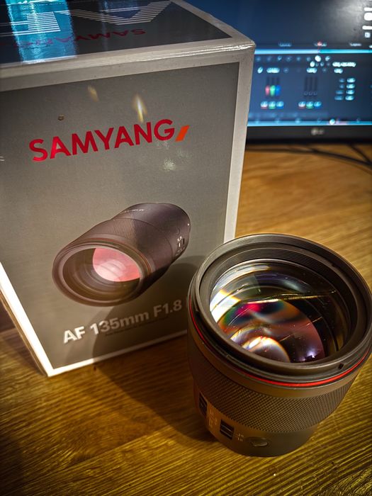 SAMYANG AF 135mm F/1.8 Sony FE Stan IDEALNY !