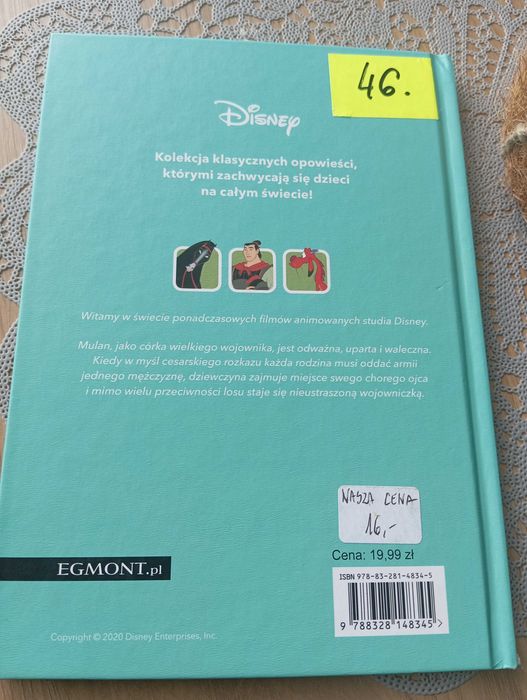 Książka Disney Mulan