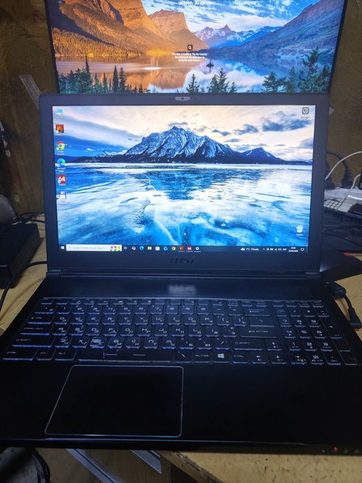 Ігровий MSI GS63VR під відновлення