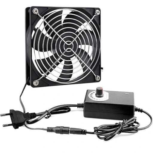 Wentylator obudowy 120mm,wentylator 12Vkomputerowy z kontrolą prędkośc